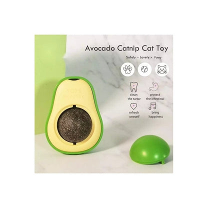 HERSEYSİZE™ Avokado Kedi Nanesi Oyun Topu