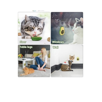 HERSEYSİZE™ Avokado Kedi Nanesi Oyun Topu