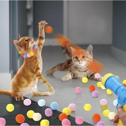HERSEYSİZE PatiFırlat – Kedi Topu Fırlatma Oyuncağı