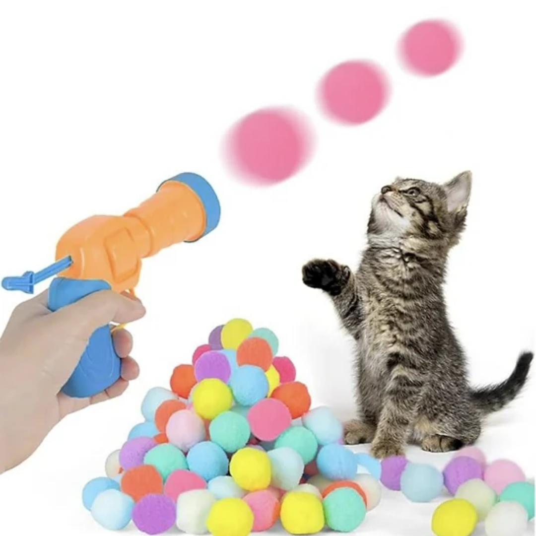 HERSEYSİZE PatiFırlat – Kedi Topu Fırlatma Oyuncağı