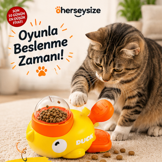 HERSEYSİZE PatiMind™ – Akıllı Ödül Mamalı Zeka Oyuncağı